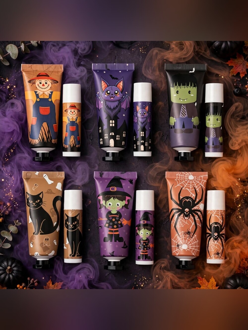 NWOT. Halloween Hand Cream & Lip Balm Set.  One Set Per Order